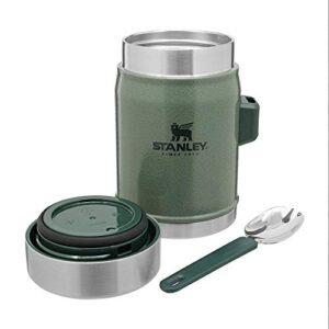 Stanley The Legendary Food Jar + Spork 14oz Hammertone Green