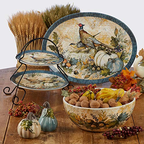 Certified International Harvest Gatherings 16pc Dinnerware Set, Service for 4, Multicolor