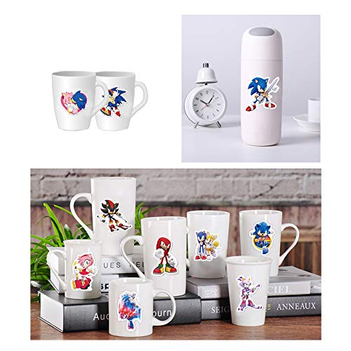 50PCS Sonic The Hedgehog Stickers for Children Teens,Girls, Waterproof Colorful Sonic Stickers Perfect for Car, Laptop, Luggage, Bicycle