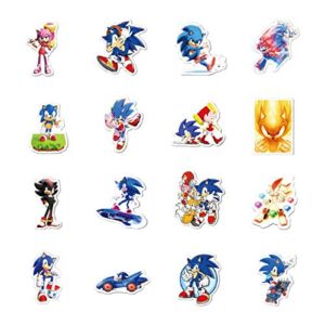 50PCS Sonic The Hedgehog Stickers for Children Teens,Girls, Waterproof Colorful Sonic Stickers Perfect for Car, Laptop, Luggage, Bicycle