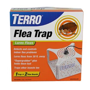 terro t230 indoor electric flea light refillable flea trap and killer