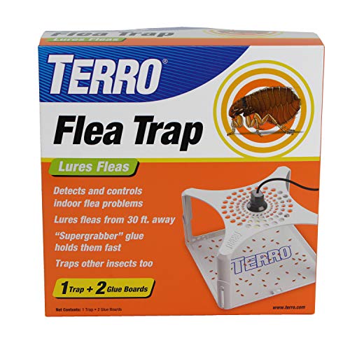 TERRO T230 Indoor Electric Flea Light Refillable Flea Trap and Killer