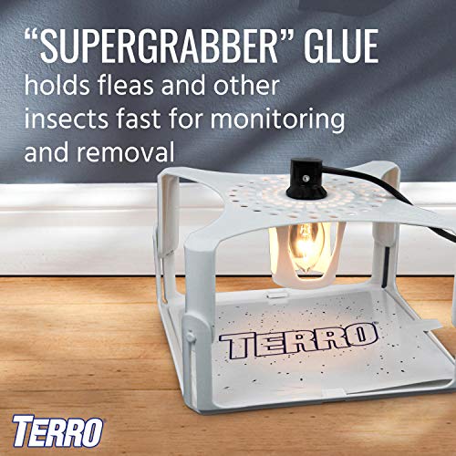 TERRO T230 Indoor Electric Flea Light Refillable Flea Trap and Killer