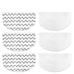 kvlz 6 pcs steam mop replacement pads for bissell powerfresh steam mop pads compatible with 1940 1440 1544 series 19402 19404 19408 19409 1940a 1940f 1940q 1940t 1940w