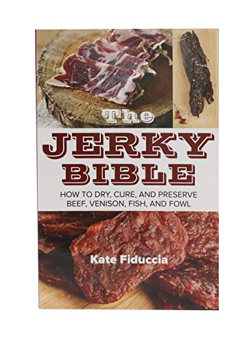 Beef Jerky Meat Slicer Kit- 100% Precision Uniform Slices Guaranteed - Adjustable Thickness Dishwasher Safe Jerky Cutting Board 10" Meat Slicing Knife Jerky Maker and Meat Curing How to Book