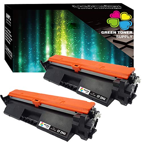 (Pack of 2) Compatible Replacement for HP 94A 294A CF294A Toner Cartridge (2-Black, HP94A) for HP Laser Pro MFP M148dw M148fdw M118dw Printer, Sold by GTS