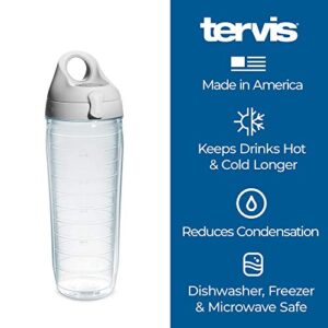 Tervis Marvel Made in USA Double Walled Insulated Tumbler Travel Cup Keeps Drinks Cold & Hot, 24oz Water Bottle, Logo