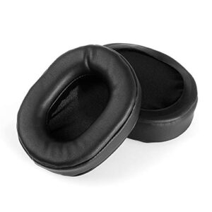 1 Pair Ear Pads Cushion Pillow Compatible with Pioneer SE-MS7BT MS9BN MS5T Headsets Replacement Earmuffs Cups (Leather)