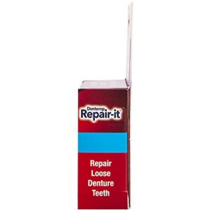 Dentemp Repair-it Denture Repair Kit & Reline-it Denture Reliner - Denture Kit (Multi-Pack) - Refit and Tighten Dentures for Both Upper & Lower Denture - Repair Broken Dentures & Loose Teeth