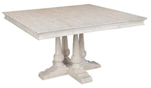 kosas home beverly dining tables, antique white finish