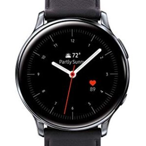 Samsung Galaxy Watch Active2 Stainless Steel LTE GSM Unlocked SM-R835U (ATT, Verizon, Tmobile, Sprint) - US Warranty (Renewed) (Silver, 40mm)