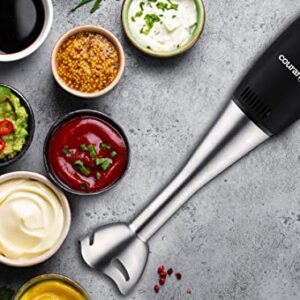 Courant Immersion Hand Blender with 200 Watt Easy to Clean Stick Blender Blends, Purees, Crushes Ice