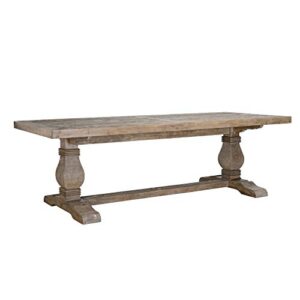 kosas home quincy dining tables, desert gray