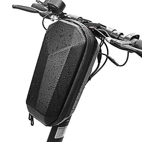 4L Bag Scooter Storage Bag, e-bike Bike Handlebar Bag, Front Hanging Bag for Xiaomi Mijia M365/M365 Pro/Segway ES1/ES2/ES3/Ninebot, for Carrying Charger Tools Repair Large Capacity EVA Hard Shell