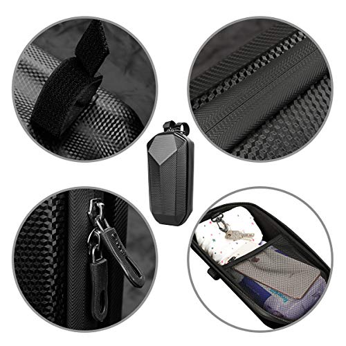 4L Bag Scooter Storage Bag, e-bike Bike Handlebar Bag, Front Hanging Bag for Xiaomi Mijia M365/M365 Pro/Segway ES1/ES2/ES3/Ninebot, for Carrying Charger Tools Repair Large Capacity EVA Hard Shell