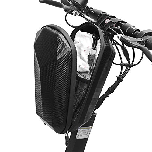 4L Bag Scooter Storage Bag, e-bike Bike Handlebar Bag, Front Hanging Bag for Xiaomi Mijia M365/M365 Pro/Segway ES1/ES2/ES3/Ninebot, for Carrying Charger Tools Repair Large Capacity EVA Hard Shell