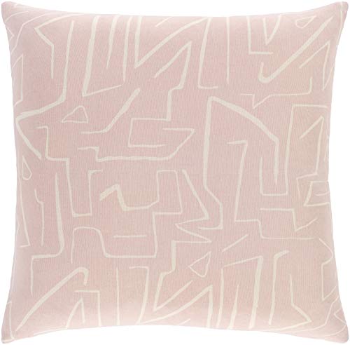 Artistic Weavers Bayside Polyfill Pillow Kit, 20" x 20" Polyester, Pink