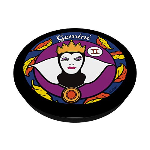 Disney Villains The Evil Queen Gemini Zodiac PopSockets Grip and Stand for Phones and Tablets