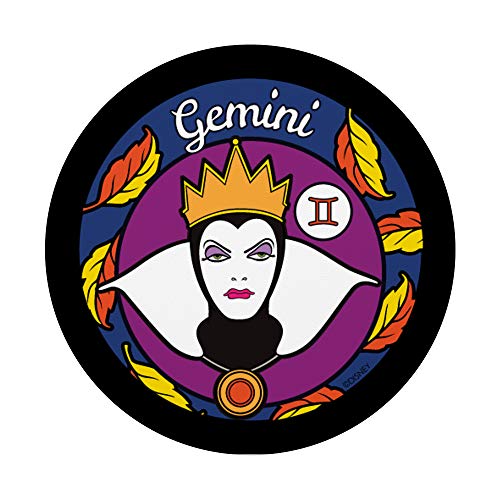 Disney Villains The Evil Queen Gemini Zodiac PopSockets Grip and Stand for Phones and Tablets