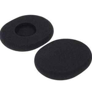 H800 EarPads by AvimaBasics | Premium Replacement Foam Ear Pads Ear Pad Cushion Ear Cover Repair Parts for Logitech H800 H 800 Wireless Headphones Headsets - Great Comfort - Black (1 Pair)