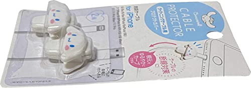 Friend Sanrio Cinnamoroll Cable Protector Cell Phones Accessories 2pcs Set for iPhone (Lightning Cable)