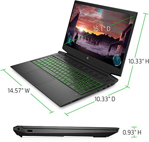 2020 HP Pavillion 16.1" FHD 144Hz IPS Gaming Laptop | 10th Gen Intel Core i5-10300H | 32GB RAM | 512GB SSD Boot + 1TB HDD | GTX 1660Ti 6GB | Backlit Keyboard | Included: Gaming Mouse | Windows 10