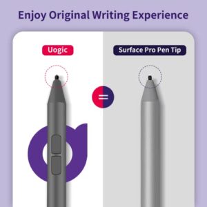 Uogic Surface Pen Tips 4PCS Replacement Kit (HB/H/H/2H) for Microsoft Surface Pro 5 Pen Tips(2017), Surface Pro 4 Pen Tips