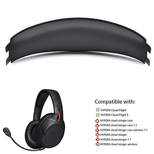 defean Replacement Headband Pads Cushions Compatible with Hyperx Cloud Flight,Cloud Flighs Wireless Headphones