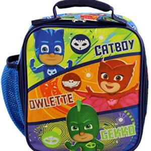 PJ Masks Boy's Girl's Soft Insulated School Lunch Box (One Size, BLue/Multi)