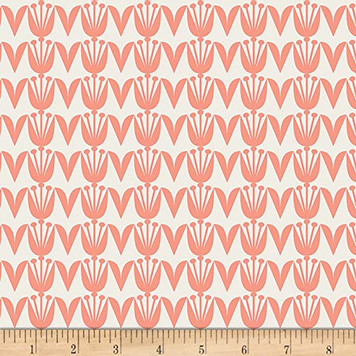 Art Gallery Fabrics Art Gallery Blush Tulips Fabric, Peach