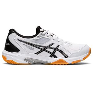 ASICS Women's Gel-Rocket 10 Indoor Sport Shoes, 10, White/Black