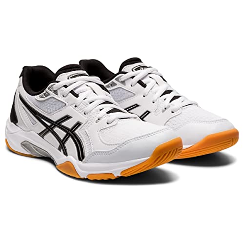 ASICS Women's Gel-Rocket 10 Indoor Sport Shoes, 10, White/Black