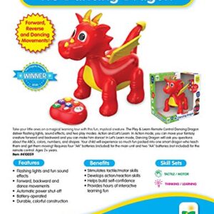 The Learning Journey Play & Learn - Infrared Remote Control Dancing Dragon - Remote Control Dragon - Toddler Toys for Children Ages 2+ Years - Award Winning Toys