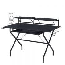 acme furniture hartman computer desk, black