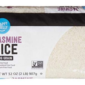 Amazon Brand - Happy Belly Jasmine Rice, 2 lb