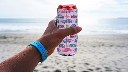 Sunsetbaby Slim Can Cooler for 12oz Skinny Can Coolers - Insulated Neoprene Can Sleeves Perfect for White Claw, Slim Beer, Spiked Seltzer