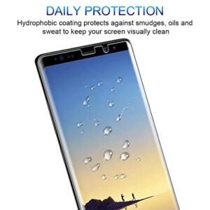 HATOSHI 3 Pack Screen Protector Designed for Samsung Galaxy Note 8, Flexible TPU Film, Full Coverage, Alignment Tool, Case Friendly HD Clear Protector for Samsung Galaxy Note 8