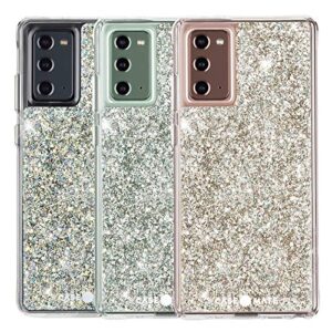 Case-Mate - Case for Samsung Galaxy Note 20 5G - Twinkle w/Micropel - 10 Ft Drop Protection - 6.7 inch - Stardust