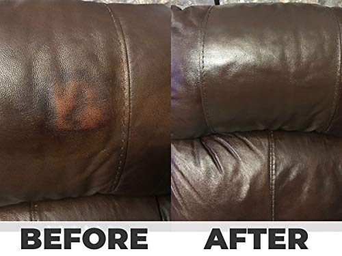 Dark Brown Leather Recoloring Dye, Leather Repair Kits for Couches, Leather Vinyl Restorer for Furniture, Car, Seat, Sofa, Shoes, Leather Recoloring Balm Leather Repair Cream for Upholstery