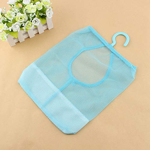 TOPINCN Bathroom Hanging Storage Clothespin Mesh Bag,Drying Rack Folding Fish Mesh, Non Toxic Nylon Netting, Hanging Drying Fish Net, for Shrimp Fish Fruit Vegetables Herb