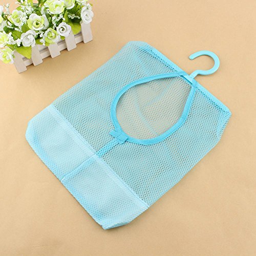 TOPINCN Bathroom Hanging Storage Clothespin Mesh Bag,Drying Rack Folding Fish Mesh, Non Toxic Nylon Netting, Hanging Drying Fish Net, for Shrimp Fish Fruit Vegetables Herb