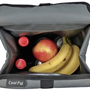 Sturdy Pal NOW BACK IN STOCK! Get your Insulated Foldable and Adjustable Size Heavy-Duty Leak Proof Lunch Bag for Men & Women with Utensil Zip Pouch