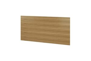 bdi sequel 6108 compact desk back panel, natural walnut wood