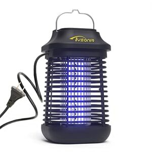 bug zapper 4200v for outdoor and indoor, waterproof electric mosquito zappers, mosquito lamp, electronic bug zapper light bulb for backyard, patio