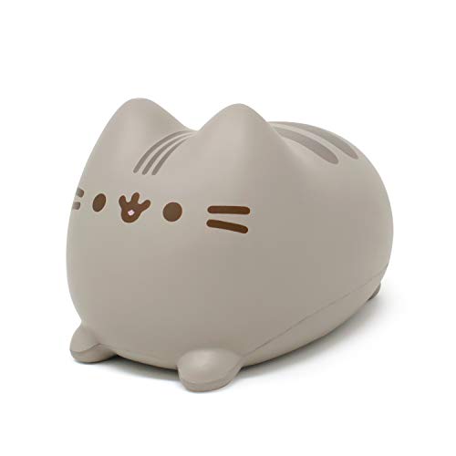 Hamee Pusheen Cat Slow Rising Cute Jumbo Squishy Toy (Bread Scented, 6.3 inch) [Birthday Gift Bags, Party Favors, Gift Basket Filler, Stress Relief Kawaii Stuff Toys] - Loaf