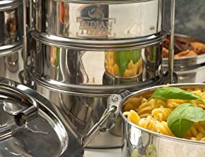 3 Tier Indian-Tiffin Stainless Steel Large Tiffin Lunch Box