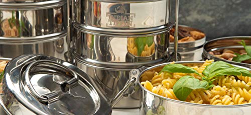 3 Tier Indian-Tiffin Stainless Steel Large Tiffin Lunch Box