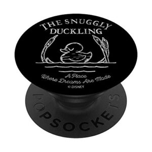 disney tangled the snuggly duckling logo popsockets popgrip: swappable grip for phones & tablets