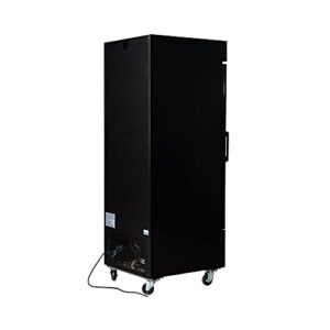 PEAKCOLD Large Capacity Upright Commercial Glass Door Display Cooler & Refrigerator, 23 Cubic Ft
