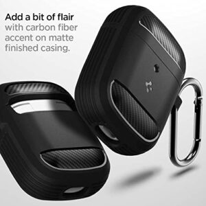 Spigen Rugged Armor Designed for Google Pixel Buds A-Series Case (2021) / Pixel Buds 2 Case (2020) - Matte Black